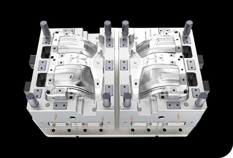 Real headlamp mould from the Yuya portfolio